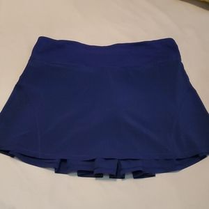 Lululemon Navy Pleated Skirt Size 8